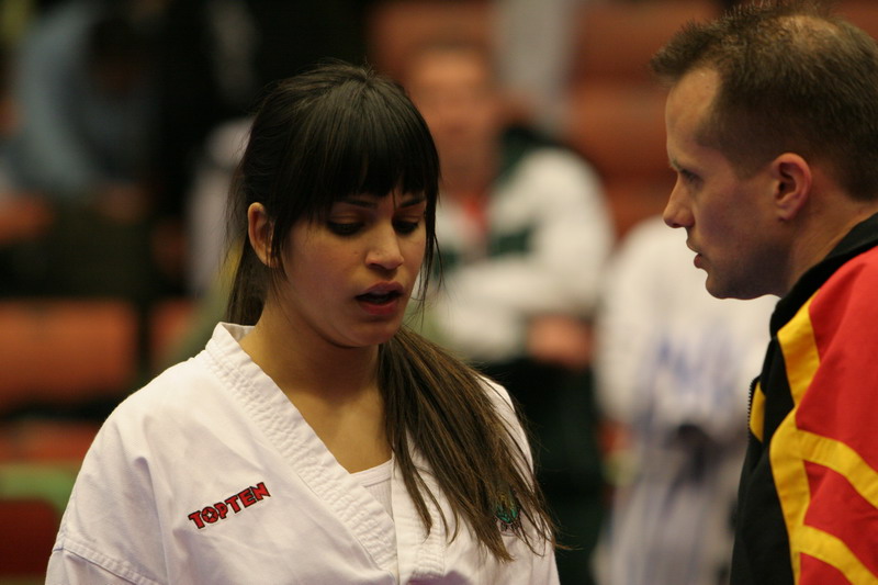 Viking Cup 2007 - Hoznya Karim with Coach Andrew Niven